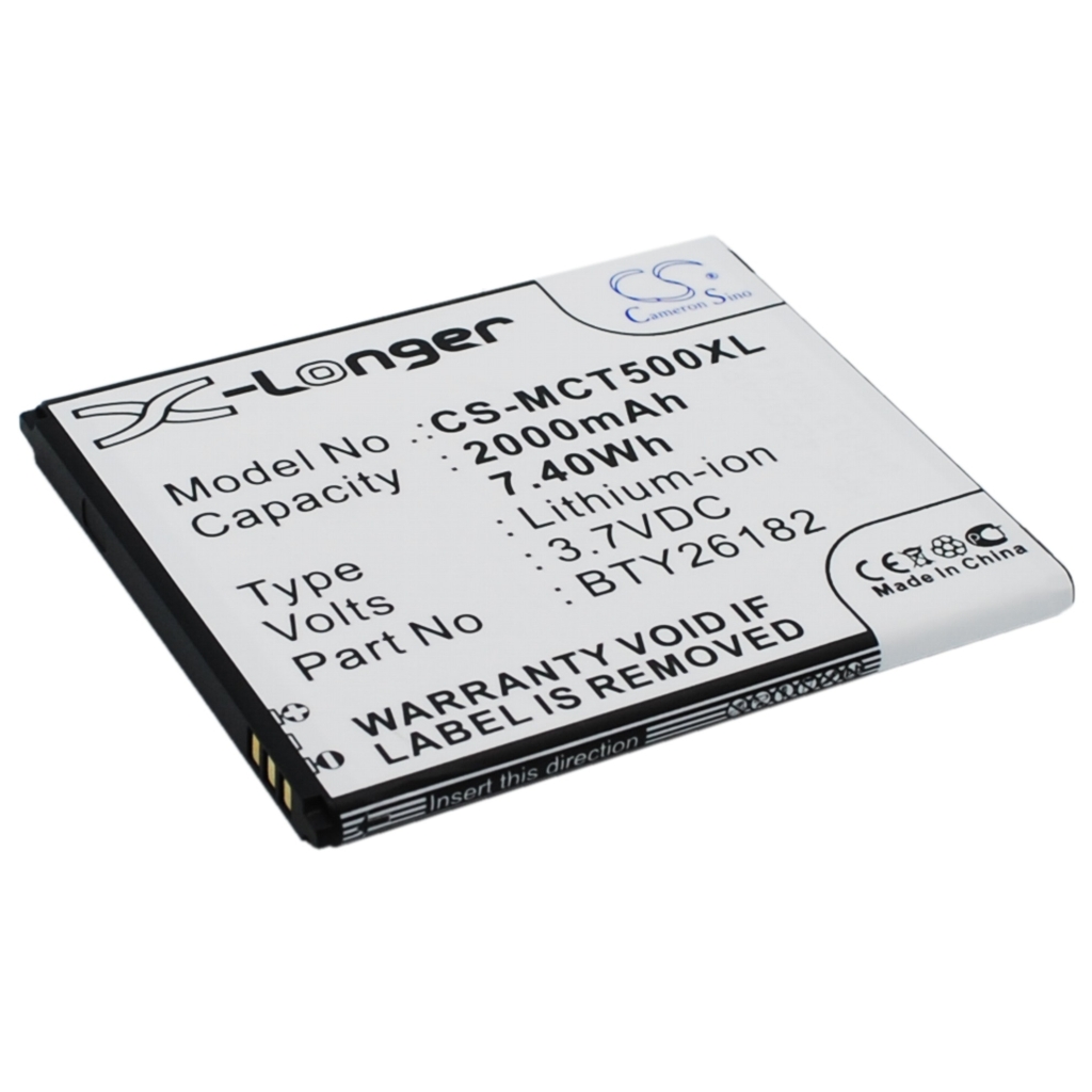 Baterie do telefonów komórkowych Mobistel CS-MCT500XL