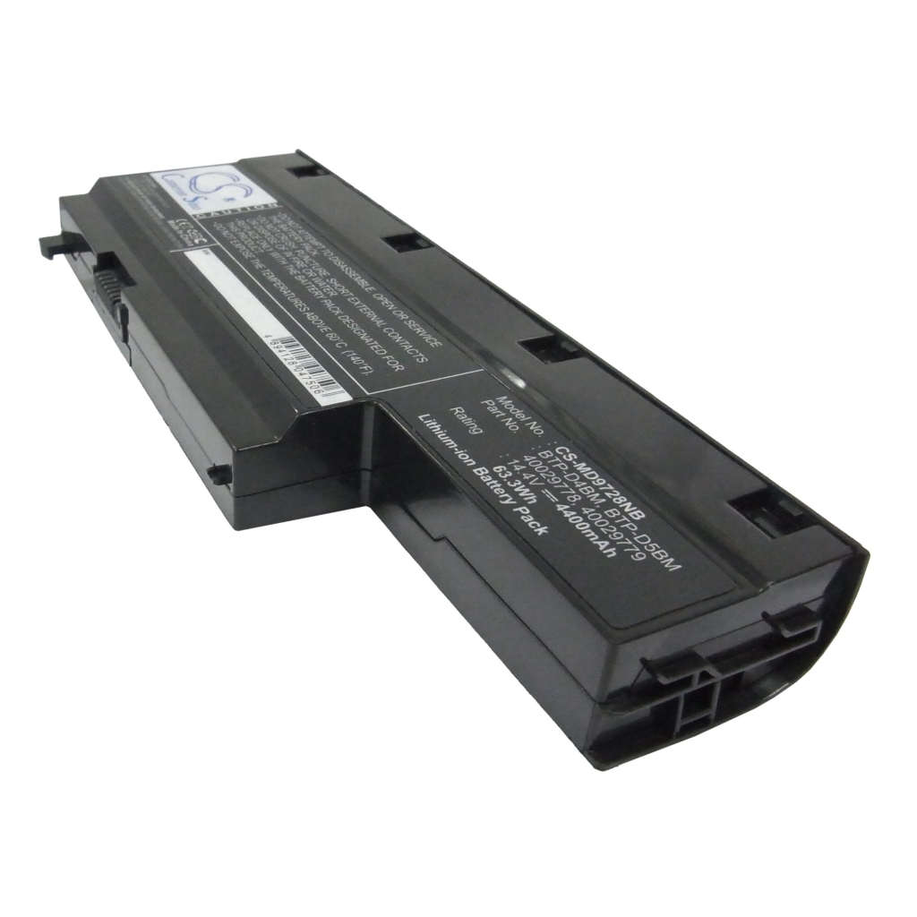 Notebook battery Medion Akoya P7611