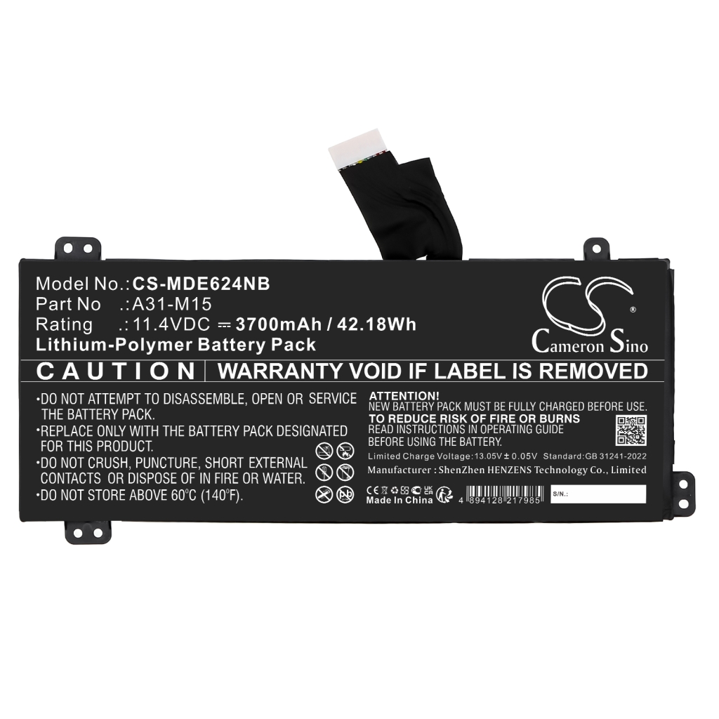 Battery Replaces 40068772