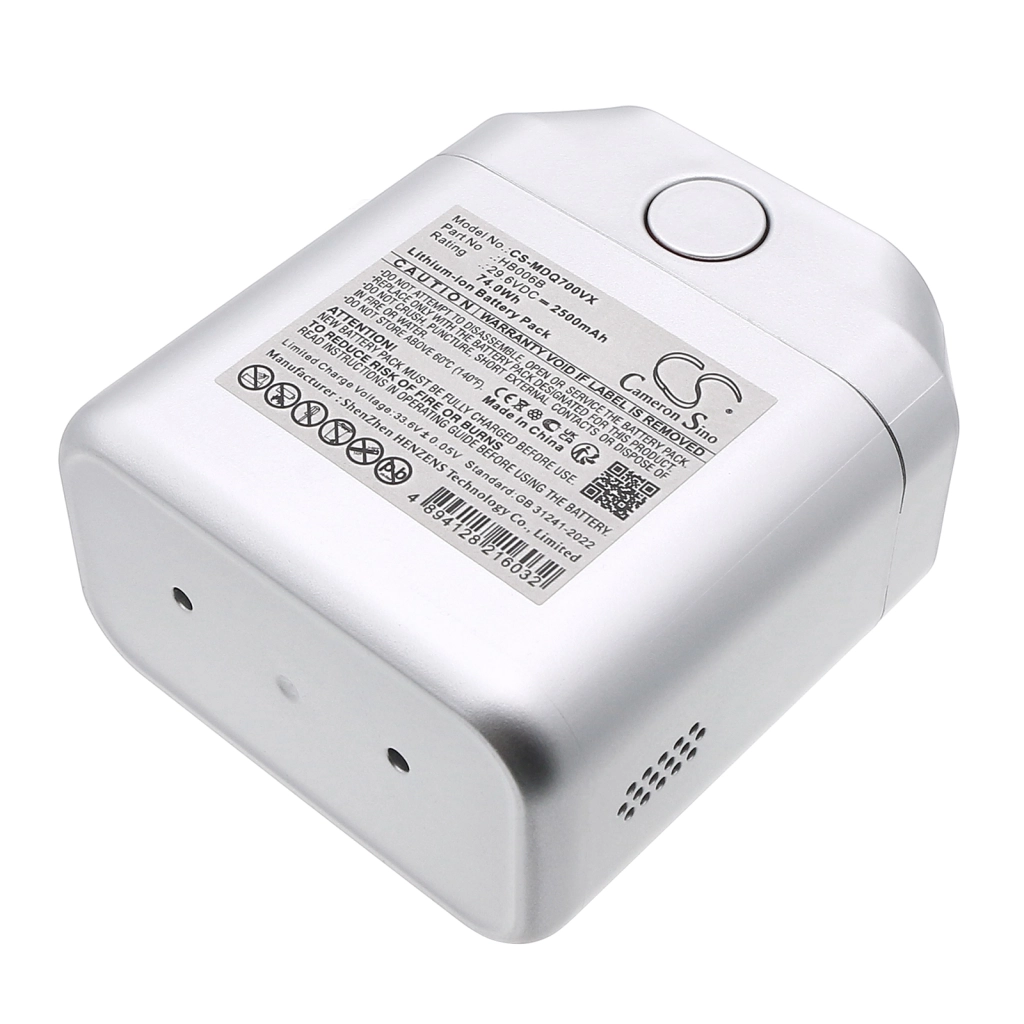 Compatible battery replacement for Midea HB006B
