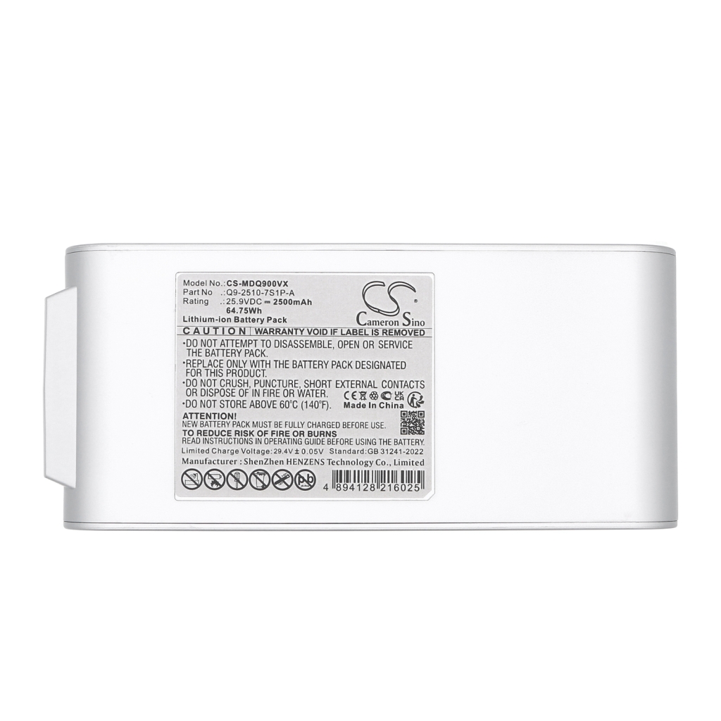 Baterie do odkurzaczy Midea CS-MDQ900VX