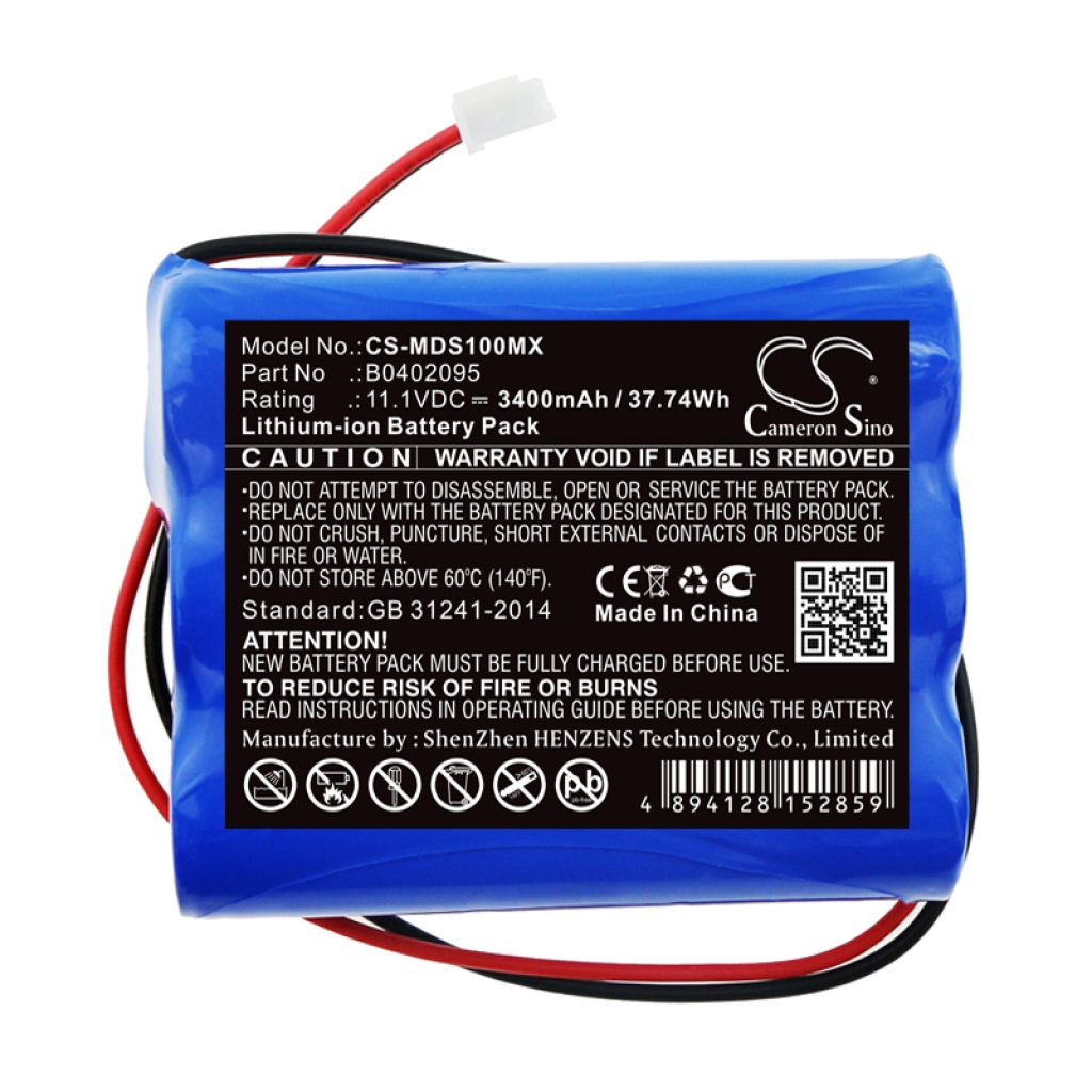 Baterie do urządzeń medycznych Medsonic CS-MDS100MX