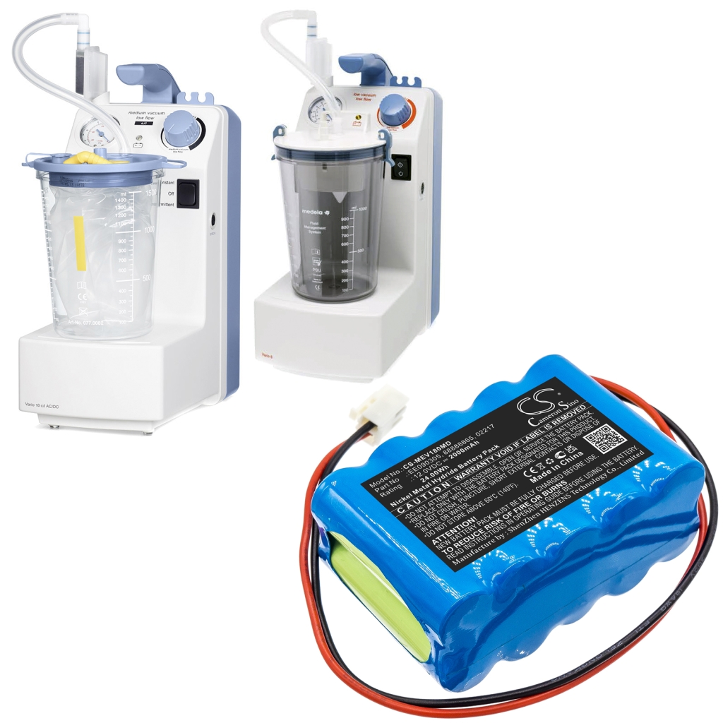 Baterie do urządzeń medycznych Medela suction unit Vario