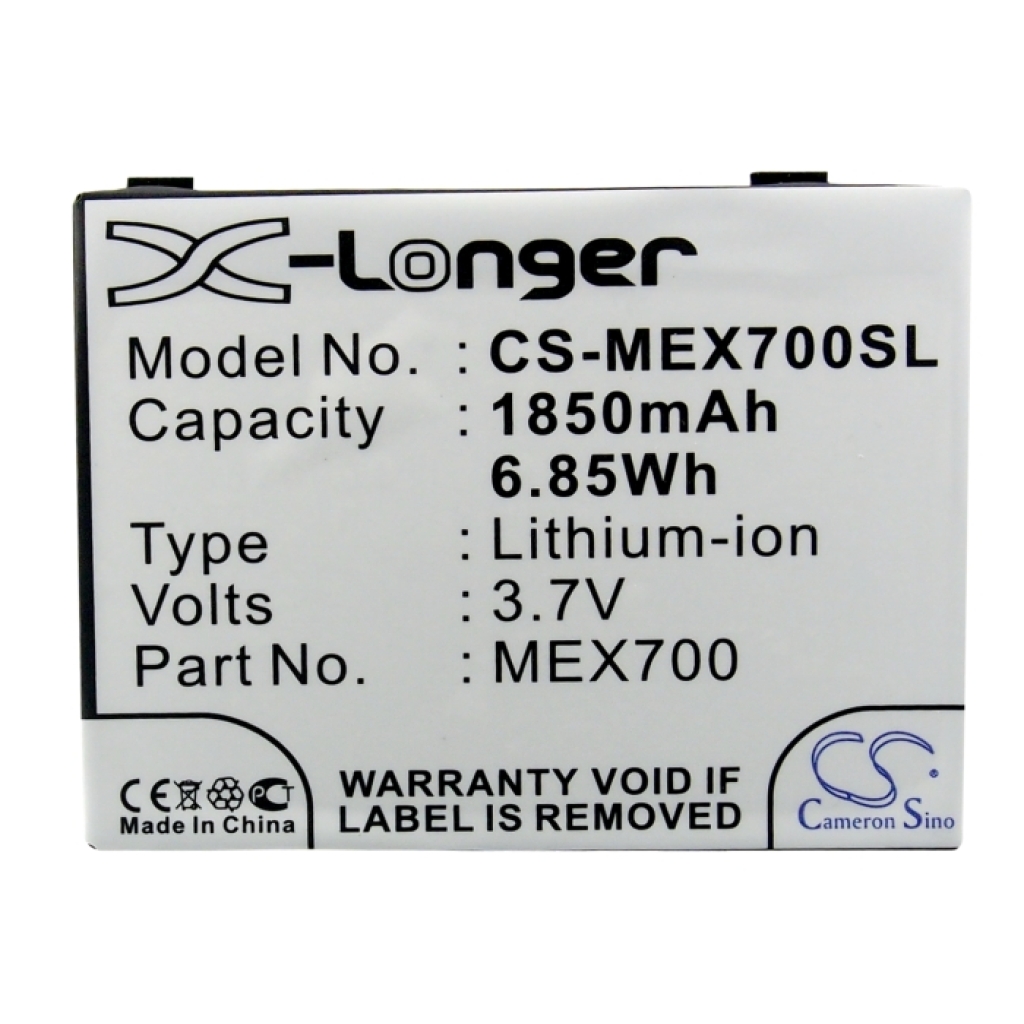 Bateria kompatybilny z Motorola CS-MEX700SL