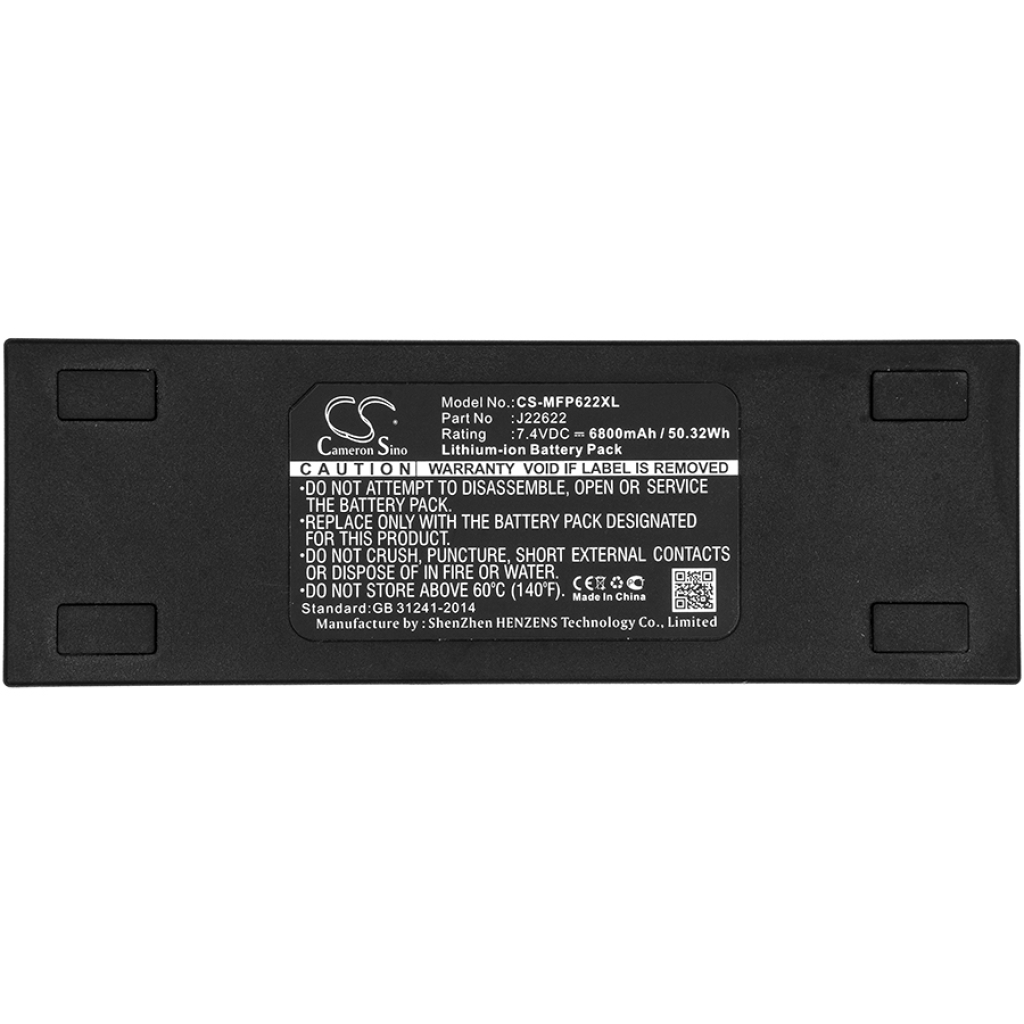 Baterie do bezprzewodowych słuchawek i zestawów słuchawkowych Mackie CS-MFP622XL