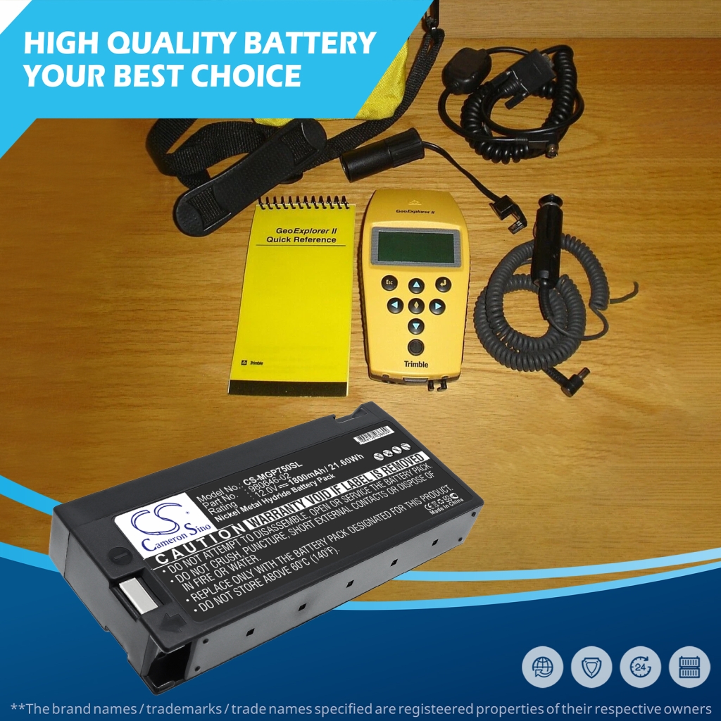 Bateria kompatybilny z Magellan Trimble CS-MGP750SL