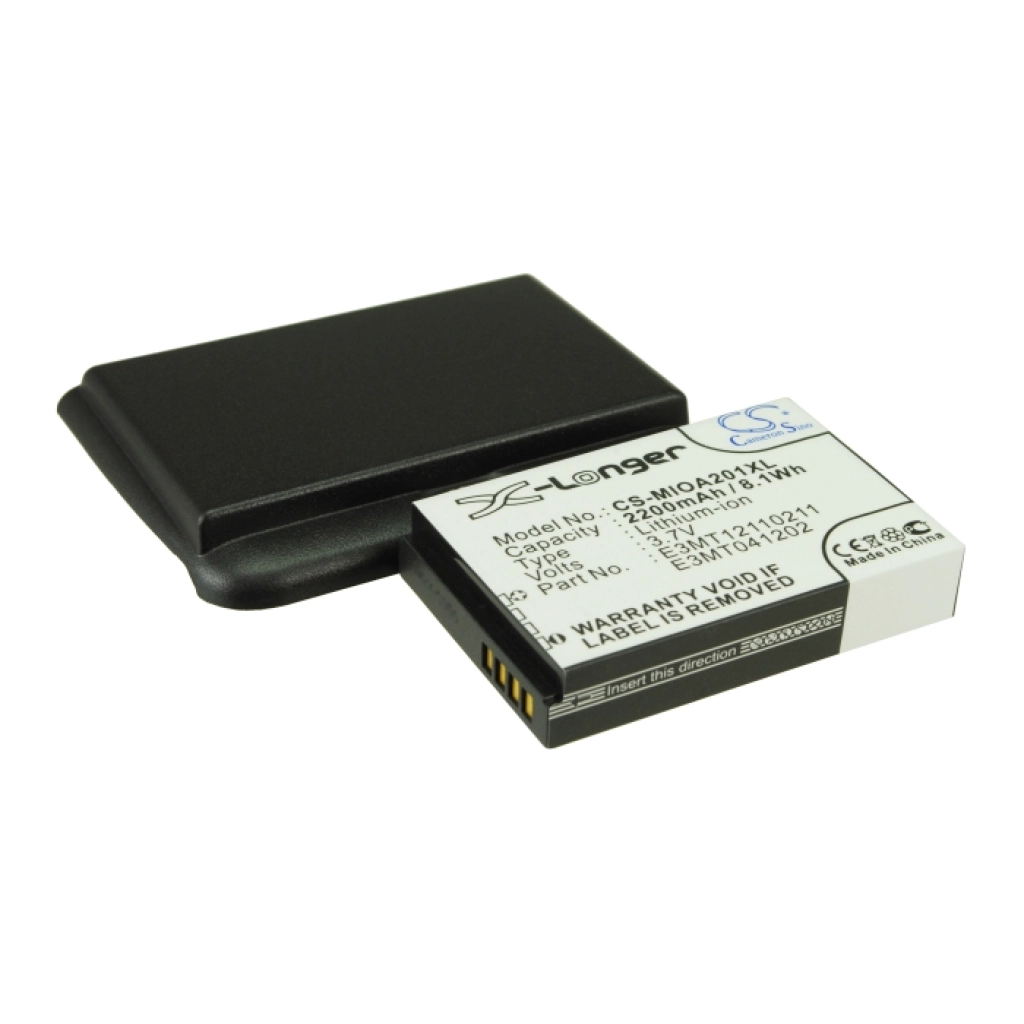 Baterie do telefonów komórkowych Mitac CS-MIOA201XL