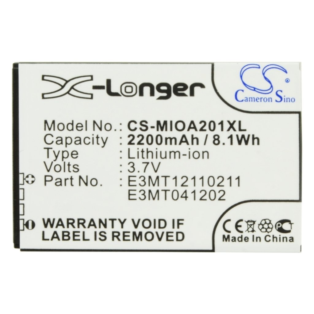 Mobile Phone Battery Medion CS-MIOA201XL
