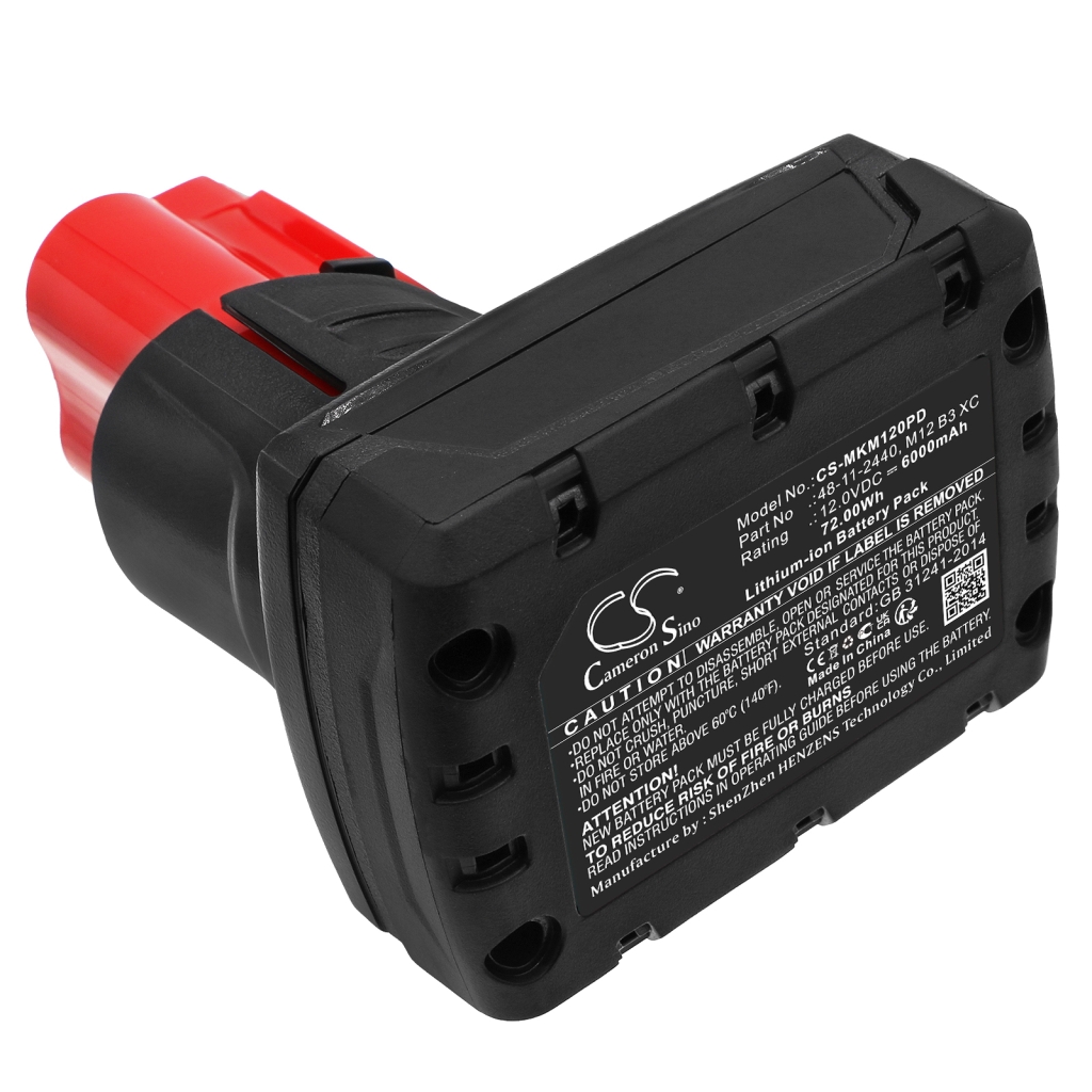 Battery industrial Milwaukee M12 DE-201C