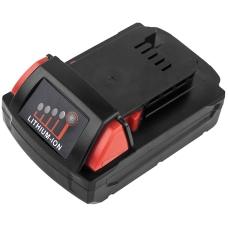 Compatible battery replacement for Milwaukee 175187,2198323,48-11-1815,48-11-1815N,48-11-1820...