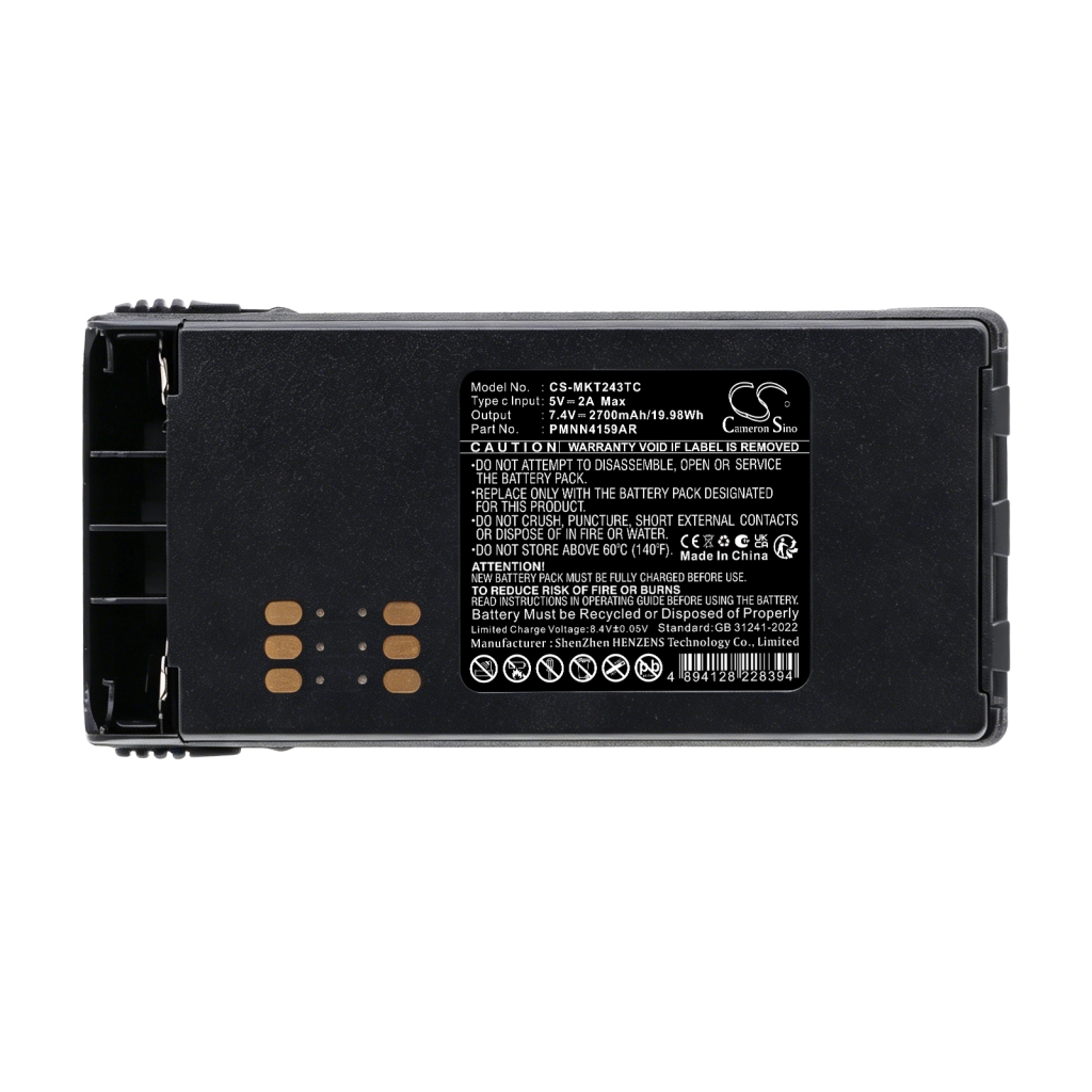 Bateria kompatybilny z Motorola CS-MKT243TC