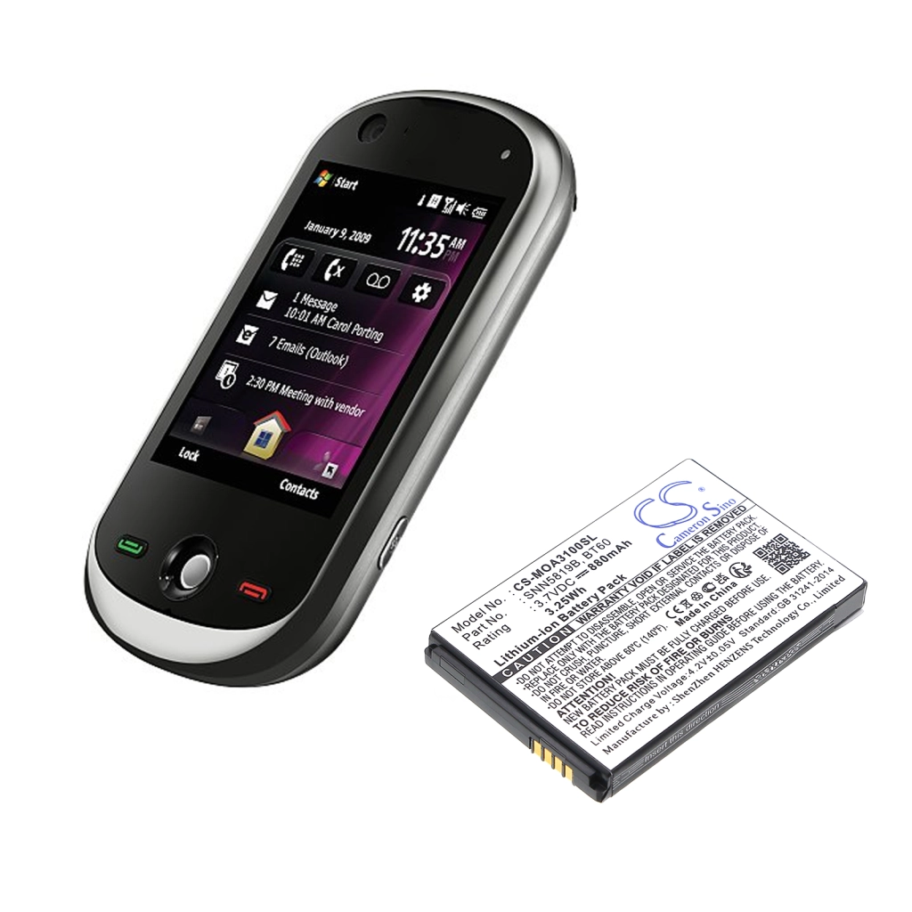Battery Replaces SNN5782