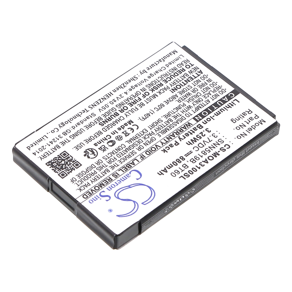 Mobile Phone Battery Technisat CS-MOA3100SL