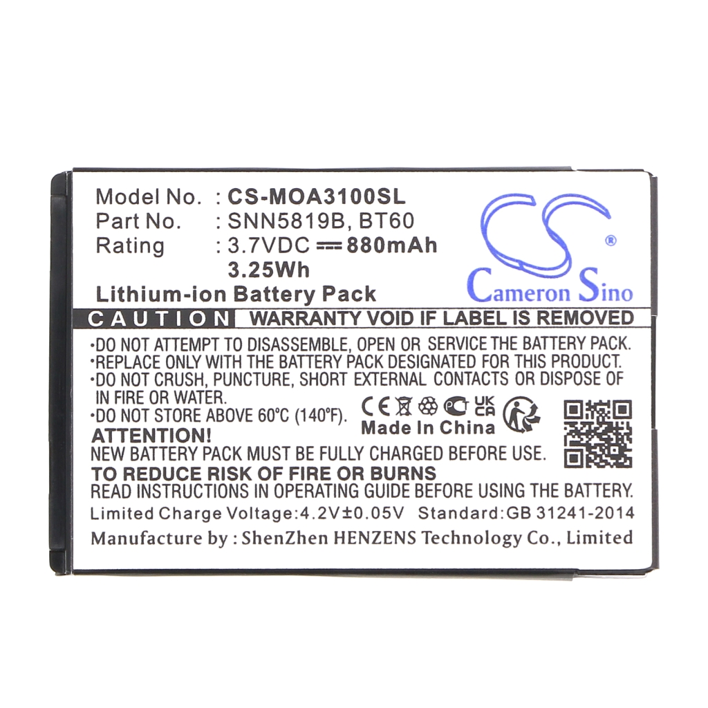 Mobile Phone Battery Technisat CS-MOA3100SL