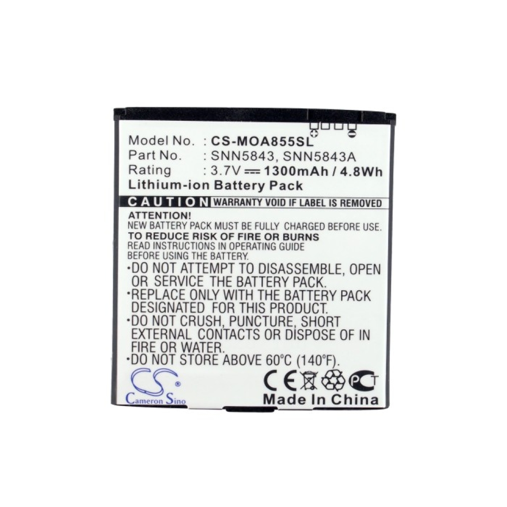 Mobile Phone Battery T-Mobile MotoSmart