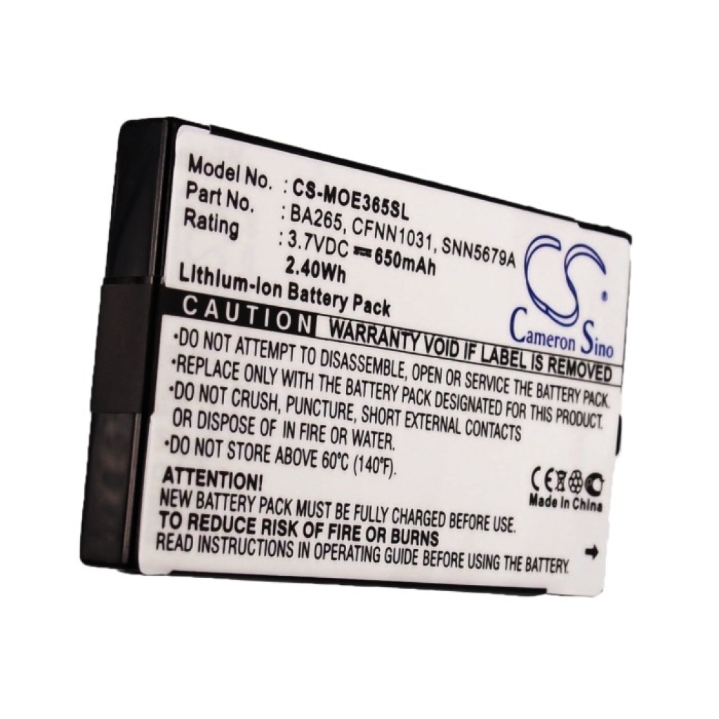 Bateria kompatybilny z Motorola CS-MOE365SL