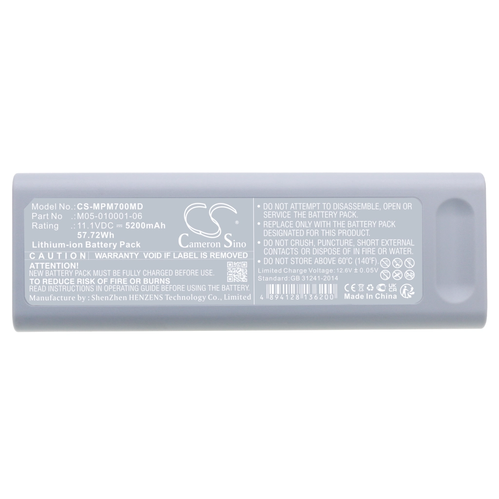 Battery Replaces 115-018015-00