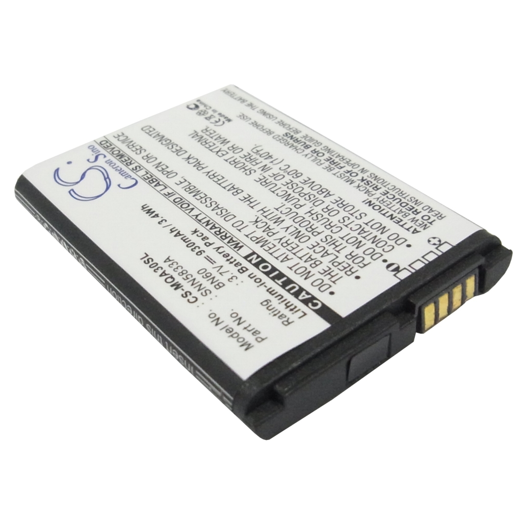 Baterie do telefonów komórkowych Motorola QA30 Hint
