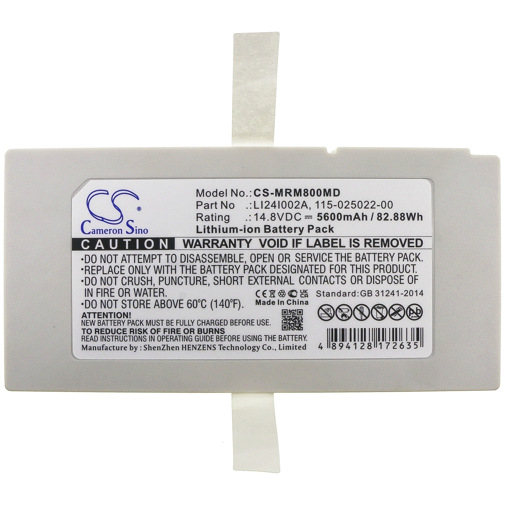Baterie do urządzeń medycznych Mindray CS-MRM800MD