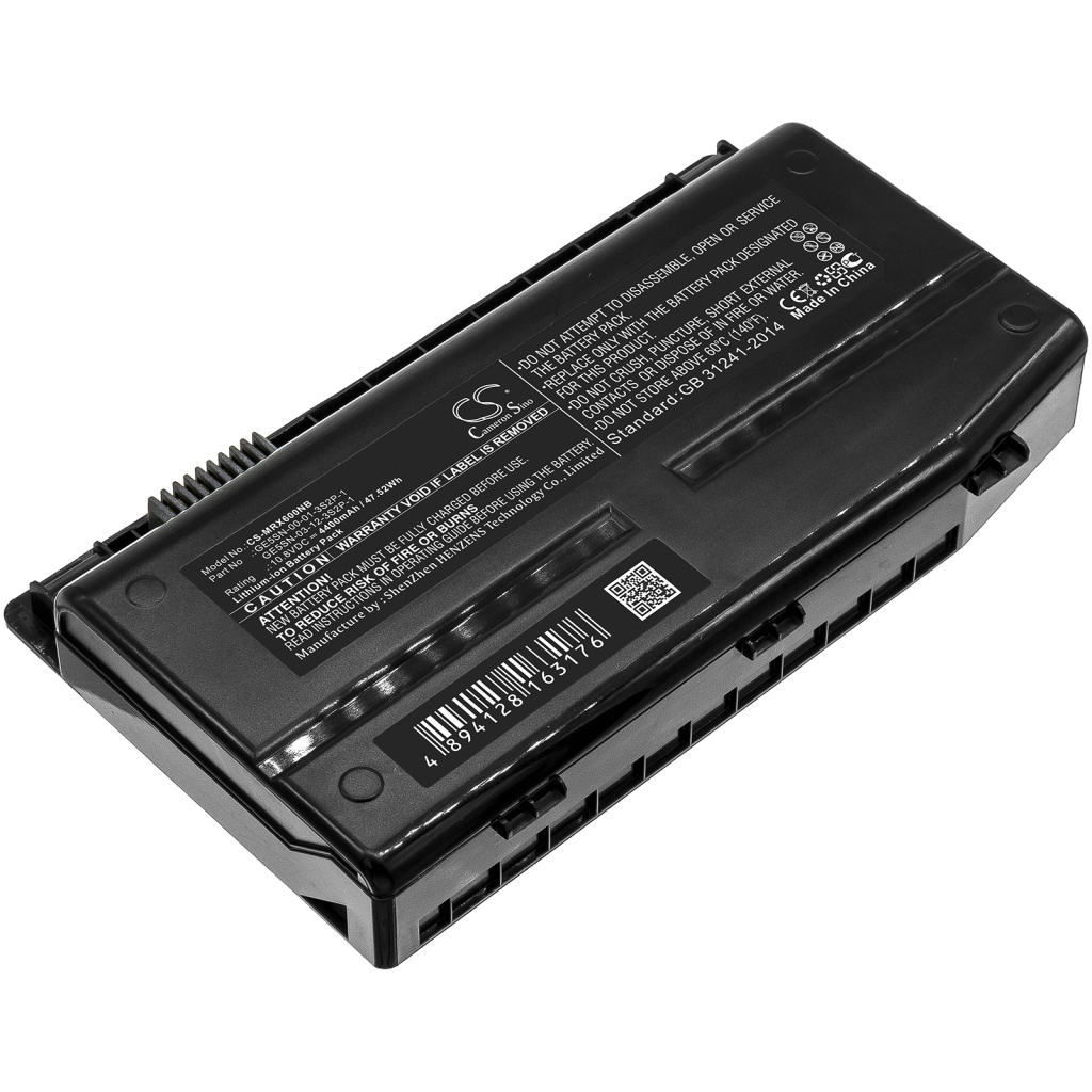 Notebook battery Mechrevo CS-MRX600NB