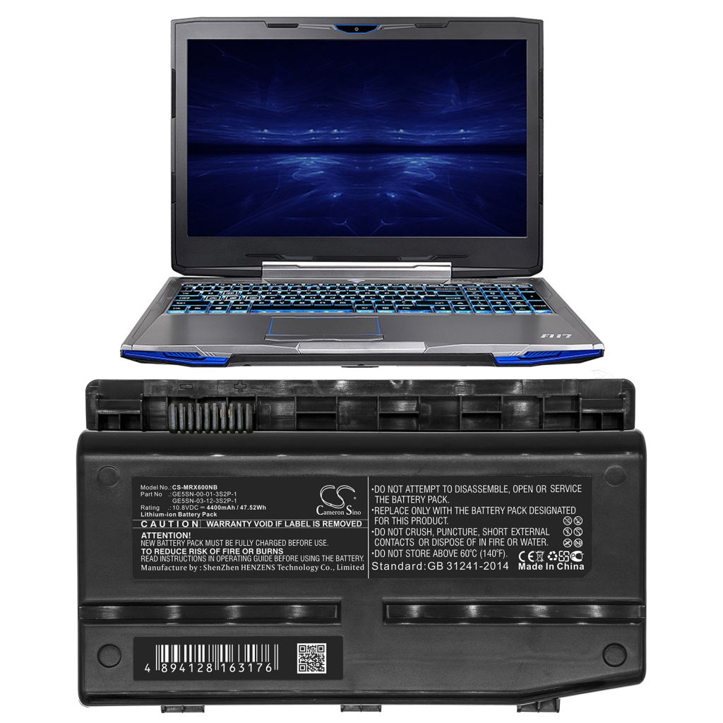 Notebook battery Mechrevo CS-MRX600NB