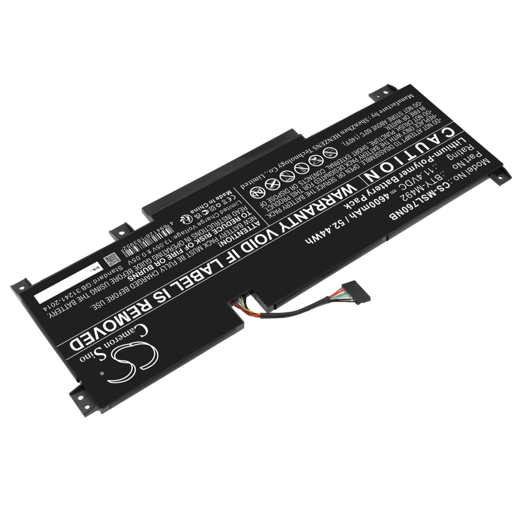Battery for MSI Katana GF76 12UD-009TH