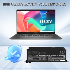 Kompatybilna wymiana baterii za MSI BTY-M4B