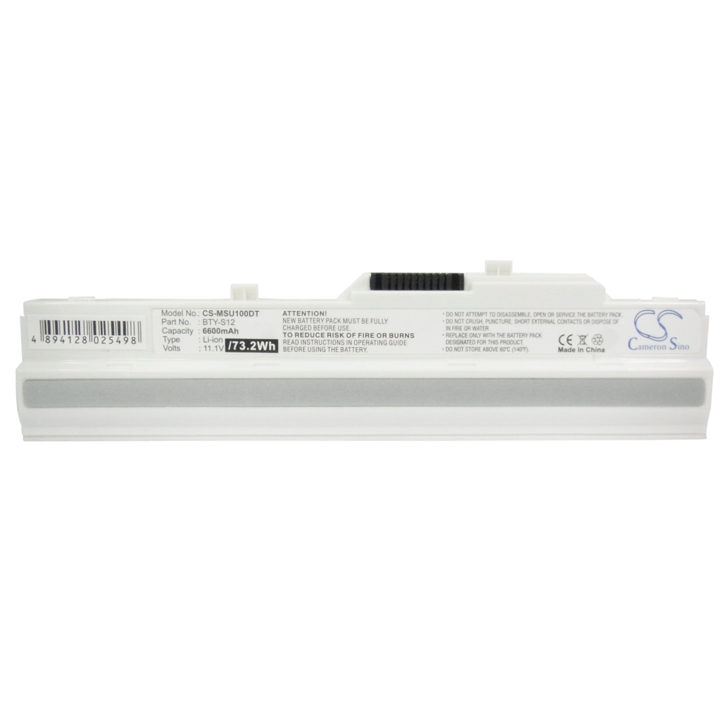 Notebook battery CMS CS-MSU100DT