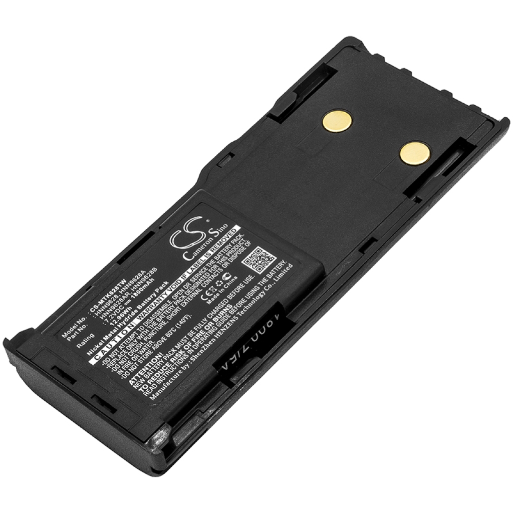 Compatible battery replacement for Motorola HNN8133C,HNN8308A,HNN9628,HNN9628A,HNN9628AR...