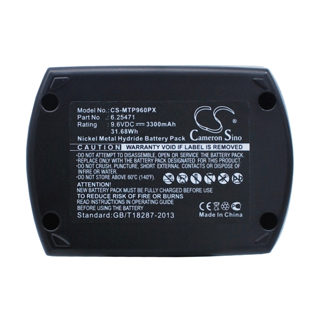 Battery industrial Metabo BSZ9.6 Air cooled