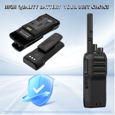 Compatible battery replacement for Motorola PMNN4598A,PMNN4600A