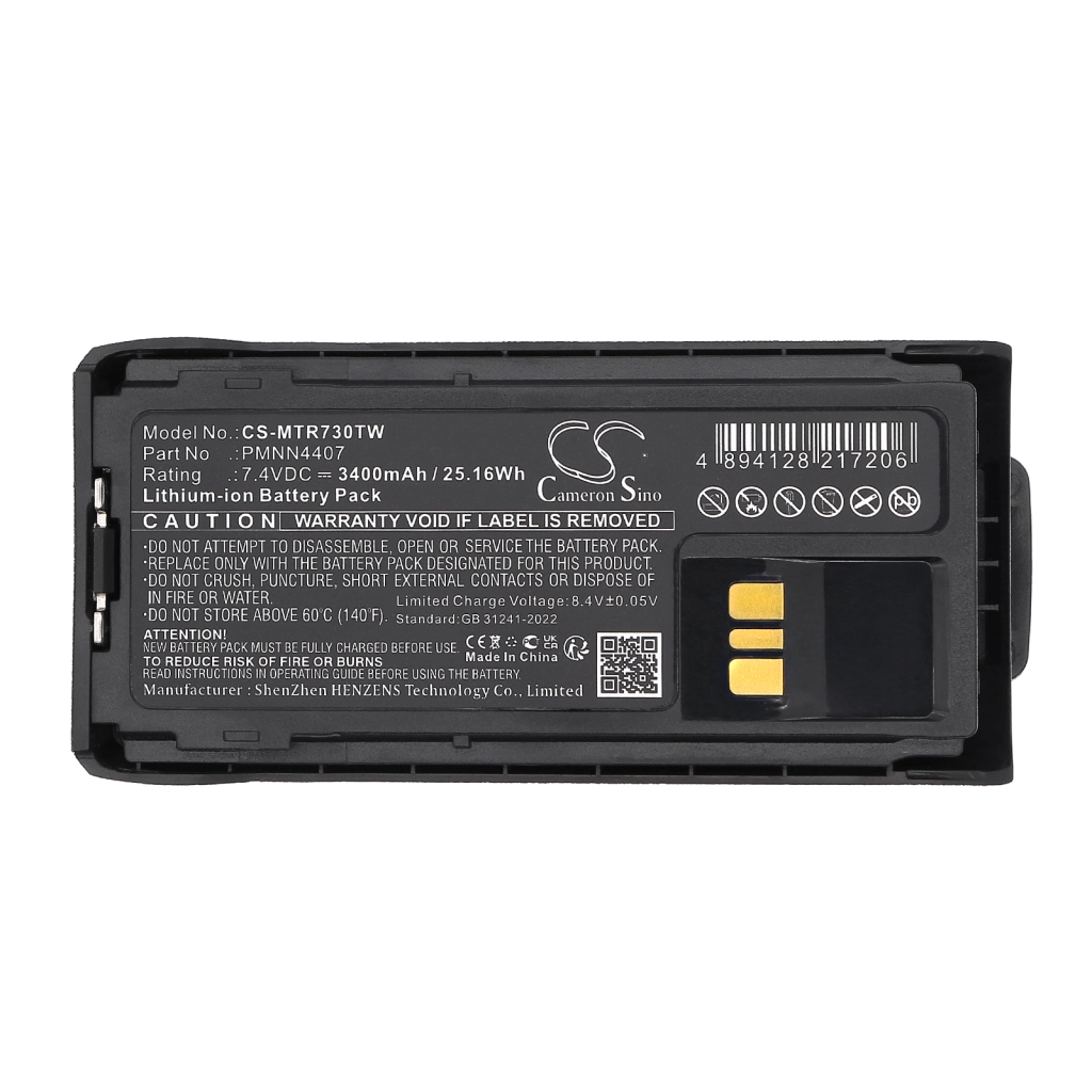 Two-Way Radio Battery Motorola CS-MTR730TW