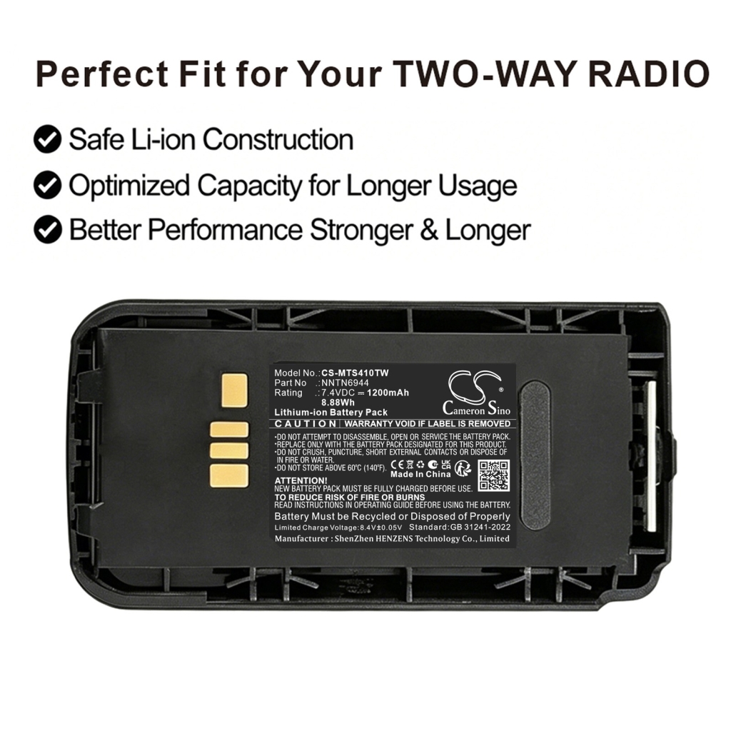 Bateria kompatybilny z Motorola CS-MTS410TW
