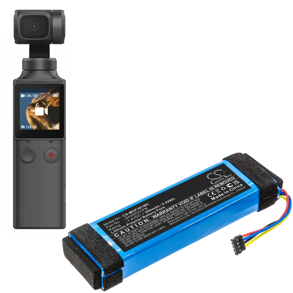 Compatible battery replacement for Xiaomi GH3DC01FM