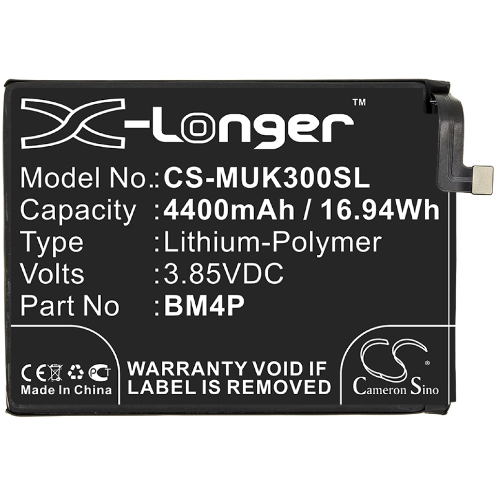 Mobile Phone Battery Xiaomi CS-MUK300SL