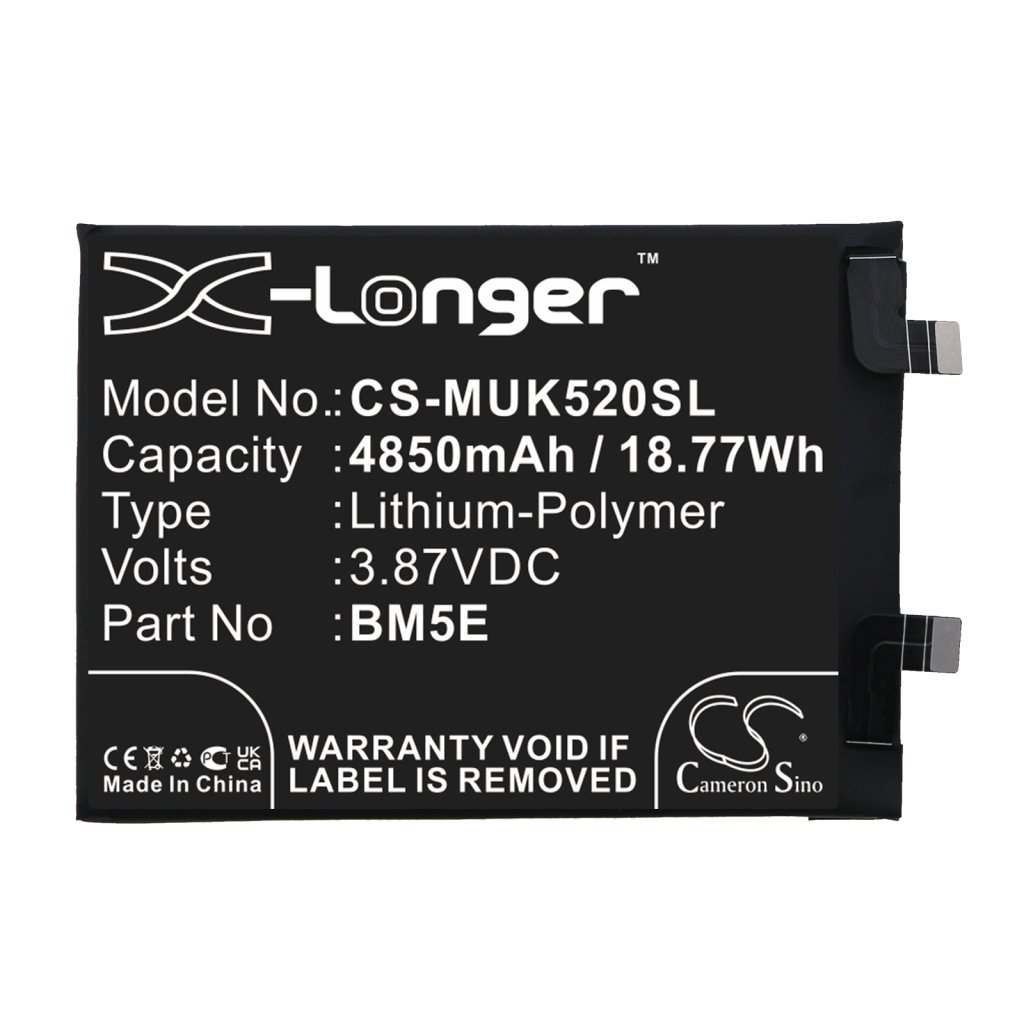 Mobile Phone Battery Xiaomi CS-MUK520SL