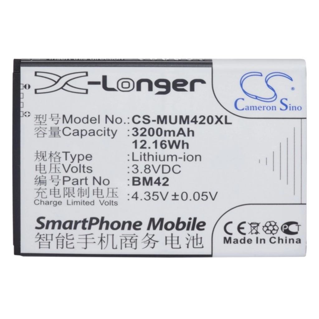 Baterie do telefonów komórkowych Xiaomi CS-MUM420XL