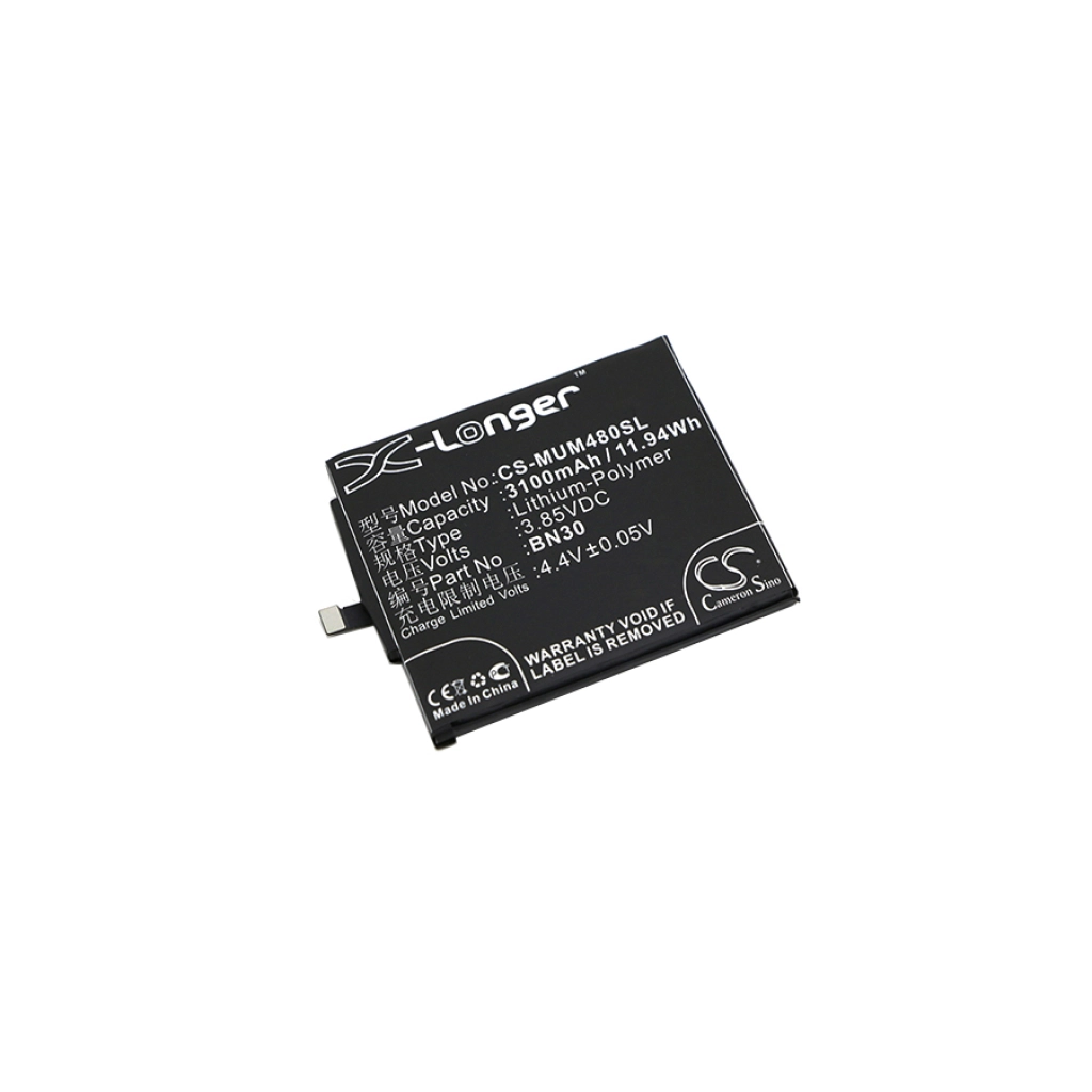 Baterie do telefonów komórkowych Xiaomi CS-MUM480SL