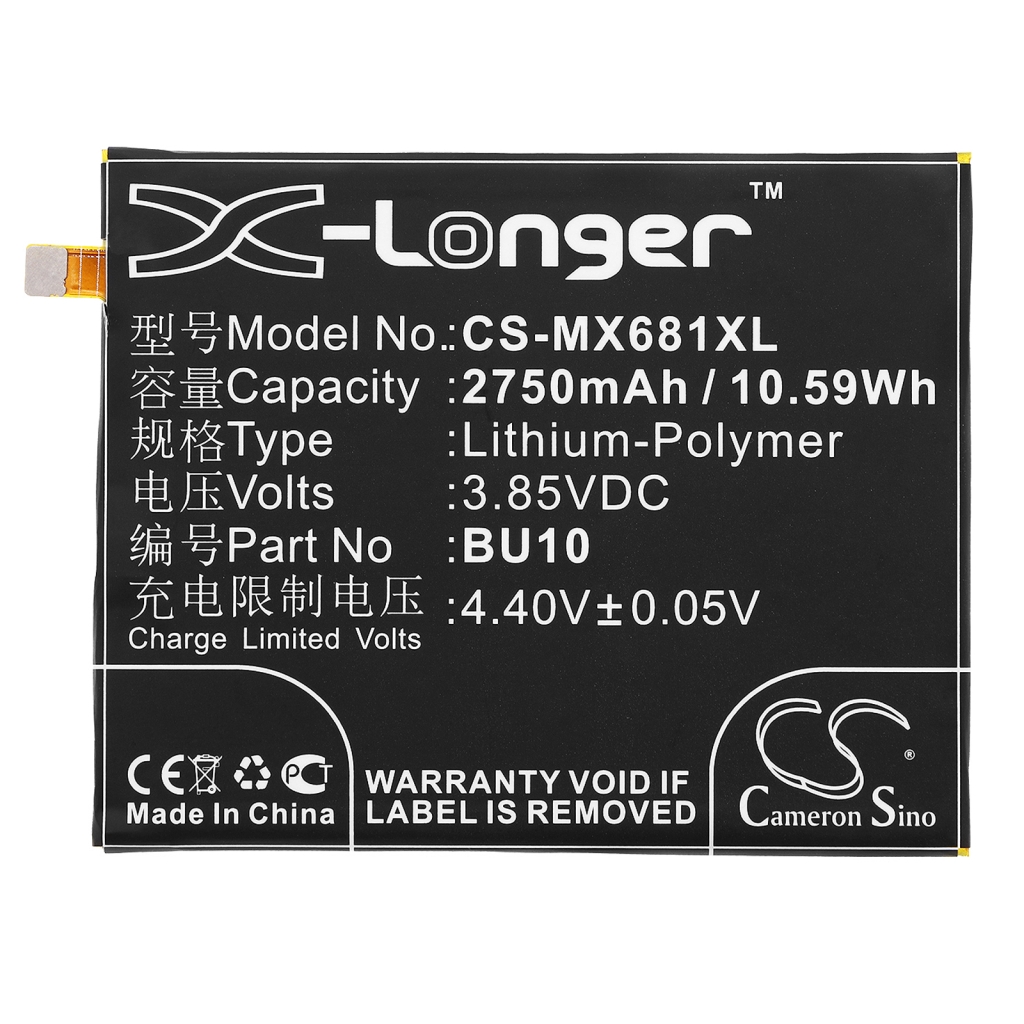 Mobile Phone Battery Meilan CS-MX681XL