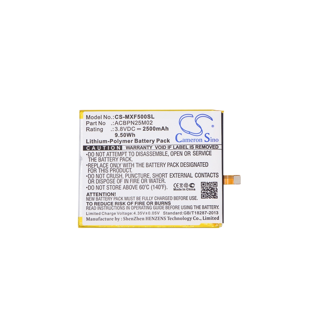Bateria kompatybilny z Micromax CS-MXF500SL