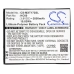 Compatible battery replacement for Motorola HC60