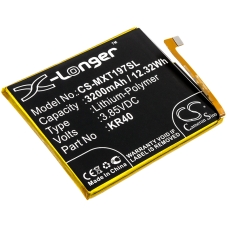 Kompatybilna wymiana baterii za Motorola KR40,SB18C43601,SB18C43602