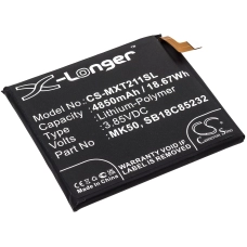 Compatible battery replacement for Motorola MK50,SB18C85232