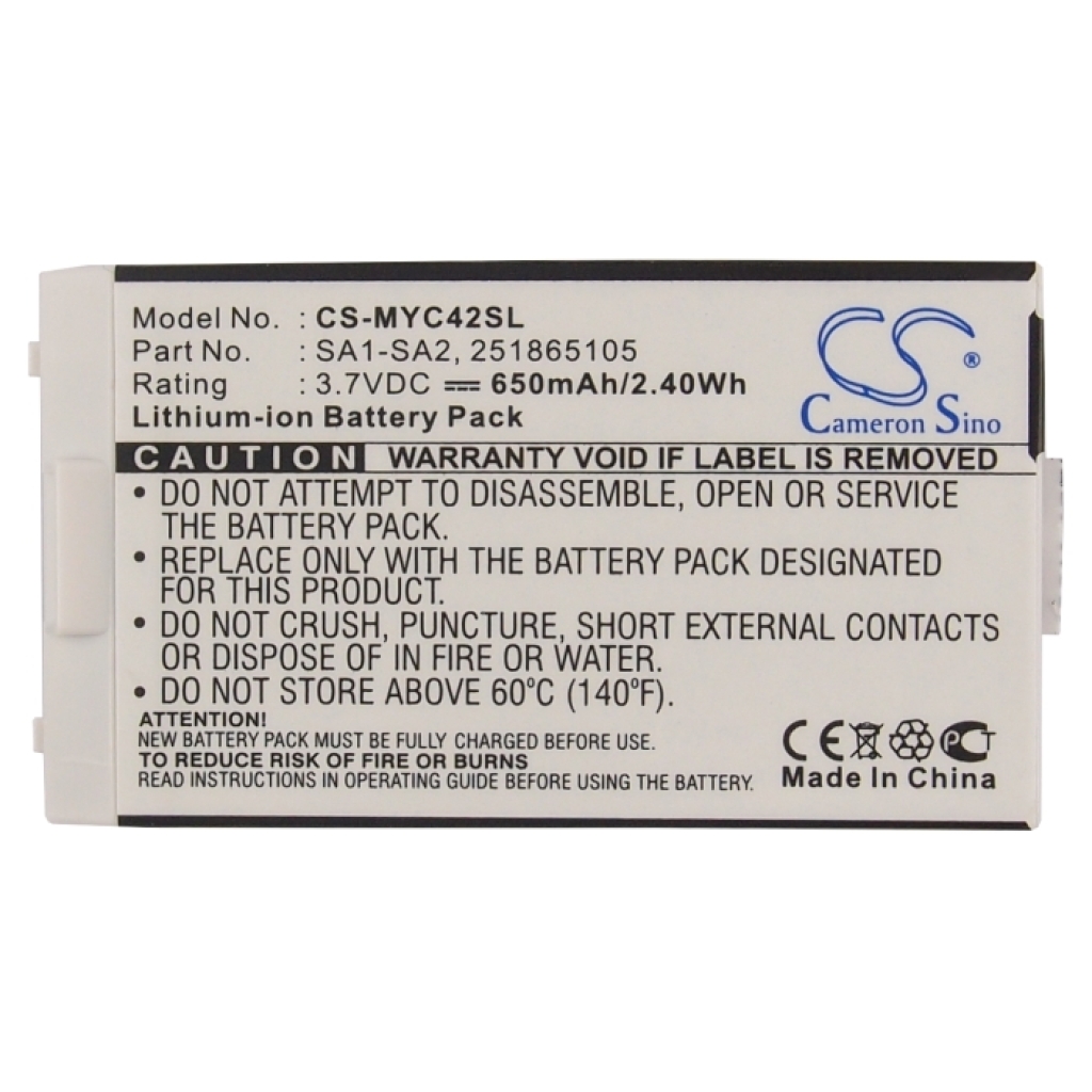 Bateria kompatybilny z Sagem CS-MYC42SL