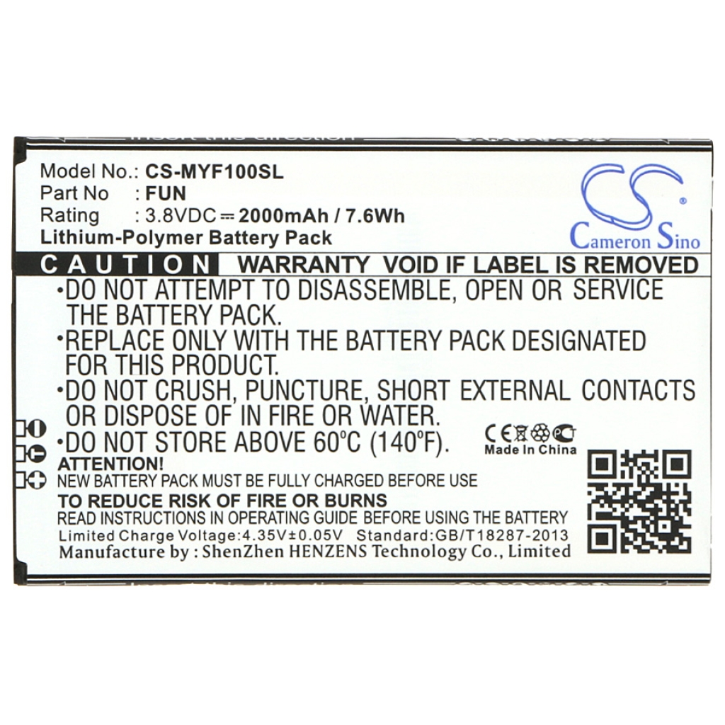 Bateria kompatybilny z Myphone CS-MYF100SL