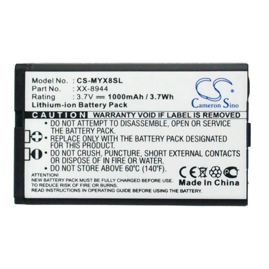 Baterie do telefonów komórkowych Sagem MYX8