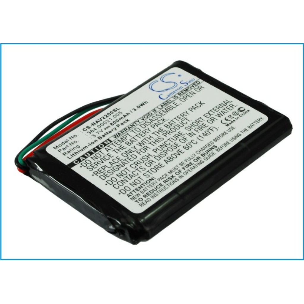 Baterie do nawigacji (GPS) Navigon CS-NAV2200SL