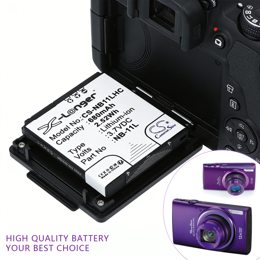 Battery for Canon PowerShot A3300