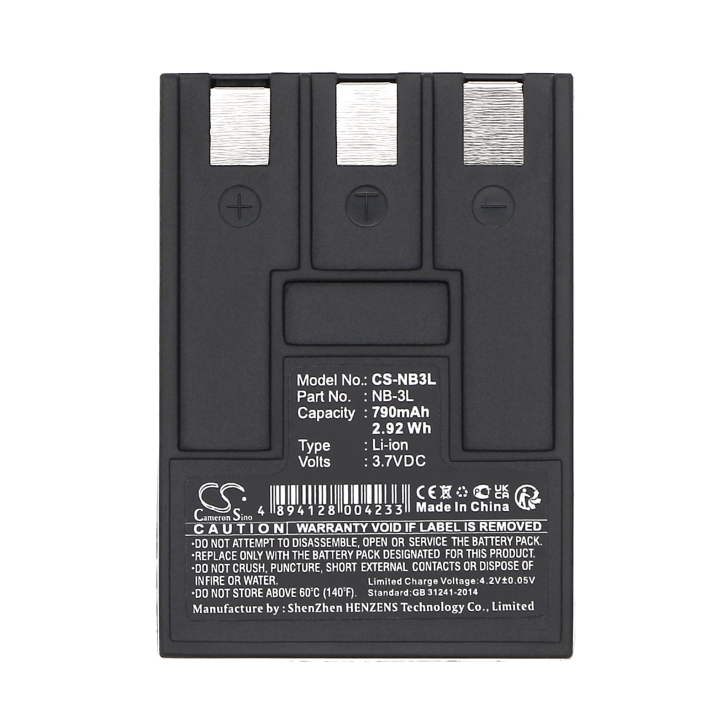 Camera Battery Canon PowerShot SD500