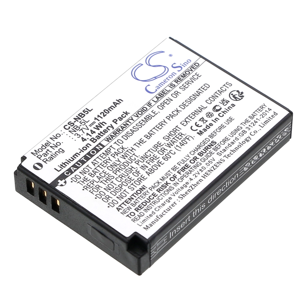 Camera Battery Canon PowerShot S100